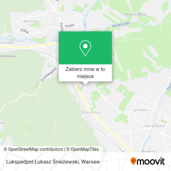 Mapa Lukspedpol Łukasz Śnieżewski