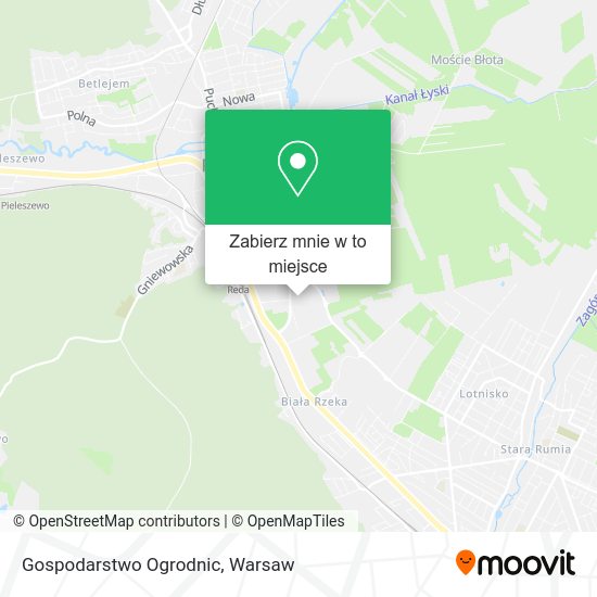 Mapa Gospodarstwo Ogrodnic