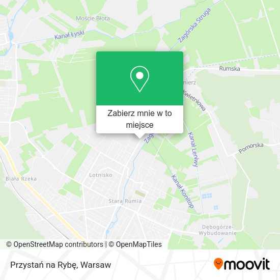 Mapa Przystań na Rybę