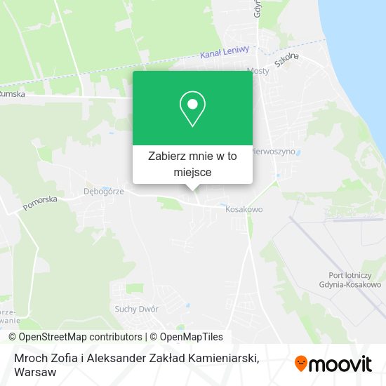 Mapa Mroch Zofia i Aleksander Zakład Kamieniarski