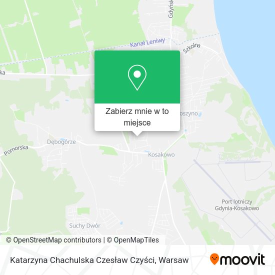 Mapa Katarzyna Chachulska Czesław Czyści