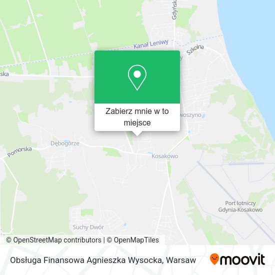 Mapa Obsługa Finansowa Agnieszka Wysocka