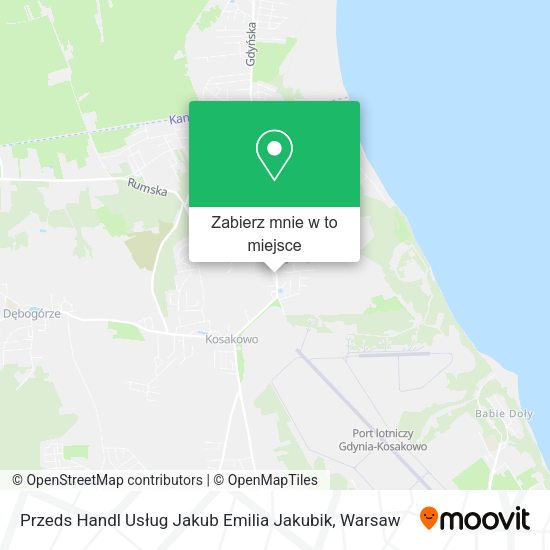 Mapa Przeds Handl Usług Jakub Emilia Jakubik