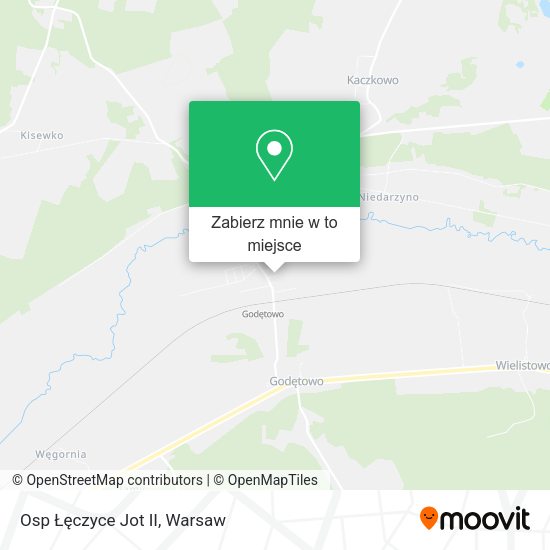 Mapa Osp Łęczyce Jot II