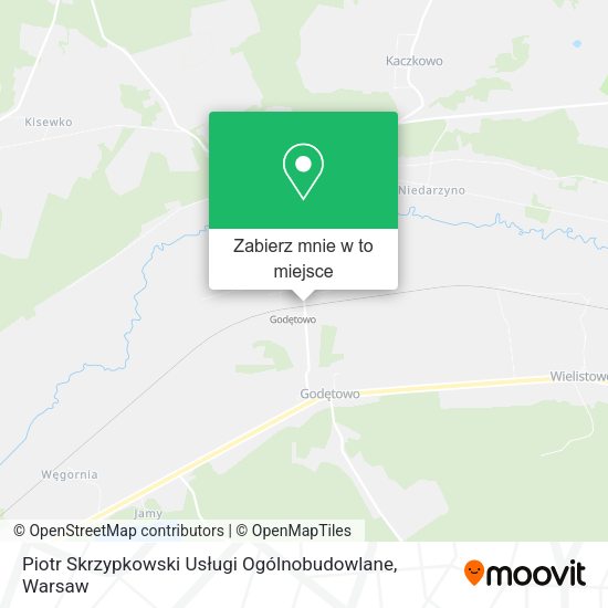 Mapa Piotr Skrzypkowski Usługi Ogólnobudowlane