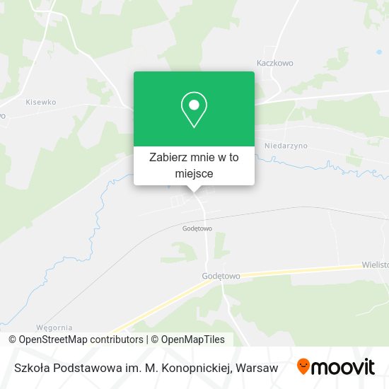 Mapa Szkoła Podstawowa im. M. Konopnickiej