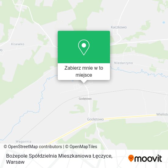 Mapa Bożepole Spółdzielnia Mieszkaniowa Łęczyce