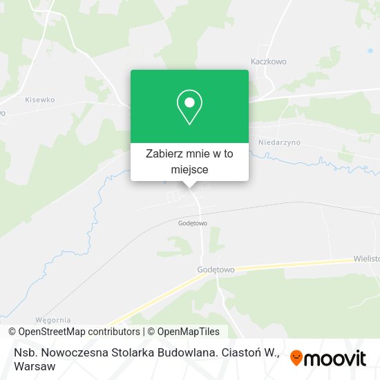 Mapa Nsb. Nowoczesna Stolarka Budowlana. Ciastoń W.