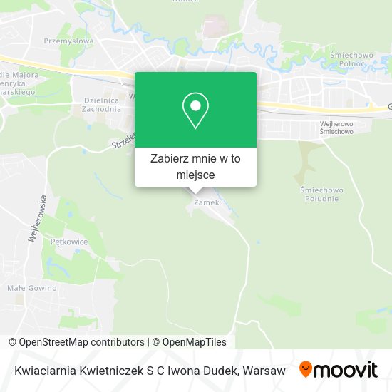 Mapa Kwiaciarnia Kwietniczek S C Iwona Dudek