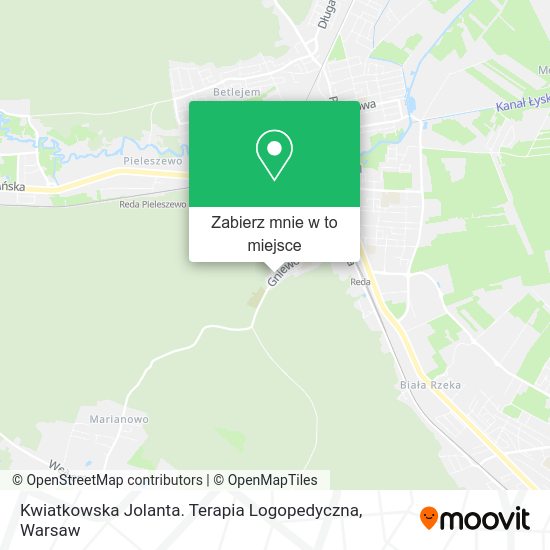 Mapa Kwiatkowska Jolanta. Terapia Logopedyczna