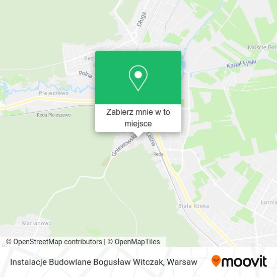 Mapa Instalacje Budowlane Bogusław Witczak