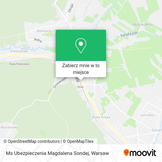 Mapa Ms Ubezpieczenia Magdalena Sondej