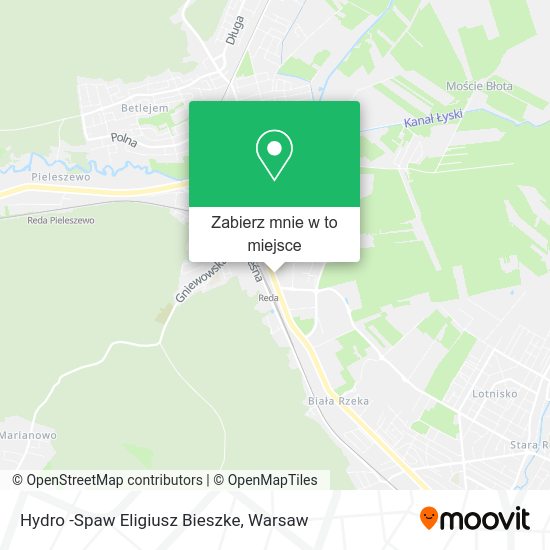 Mapa Hydro -Spaw Eligiusz Bieszke