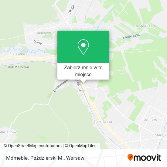 Mapa Mdmeble. Paździerski M.