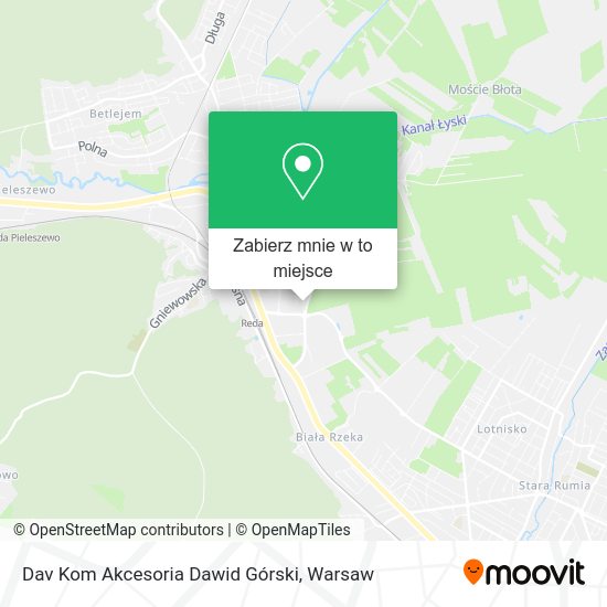 Mapa Dav Kom Akcesoria Dawid Górski