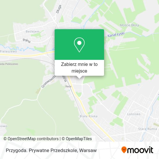 Mapa Przygoda. Prywatne Przedszkole