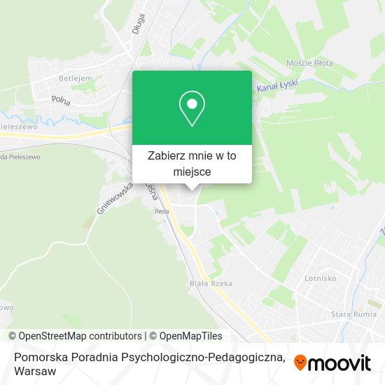 Mapa Pomorska Poradnia Psychologiczno-Pedagogiczna