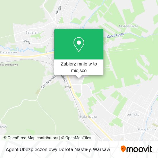 Mapa Agent Ubezpieczeniowy Dorota Nastały