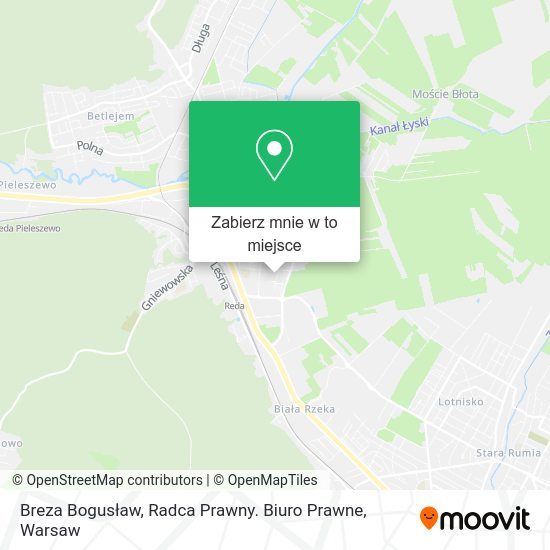 Mapa Breza Bogusław, Radca Prawny. Biuro Prawne