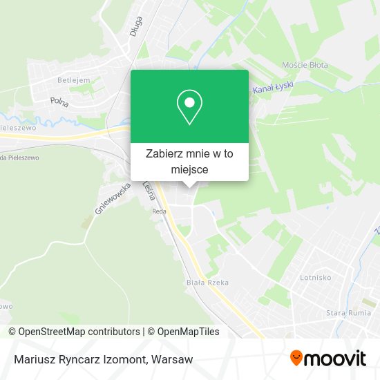 Mapa Mariusz Ryncarz Izomont