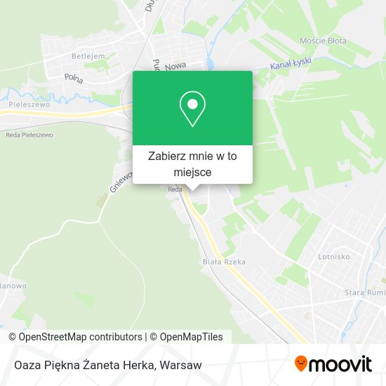 Mapa Oaza Piękna Żaneta Herka