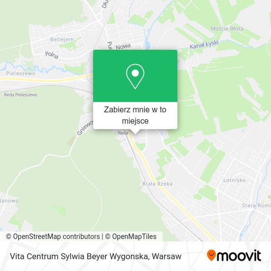 Mapa Vita Centrum Sylwia Beyer Wygonska