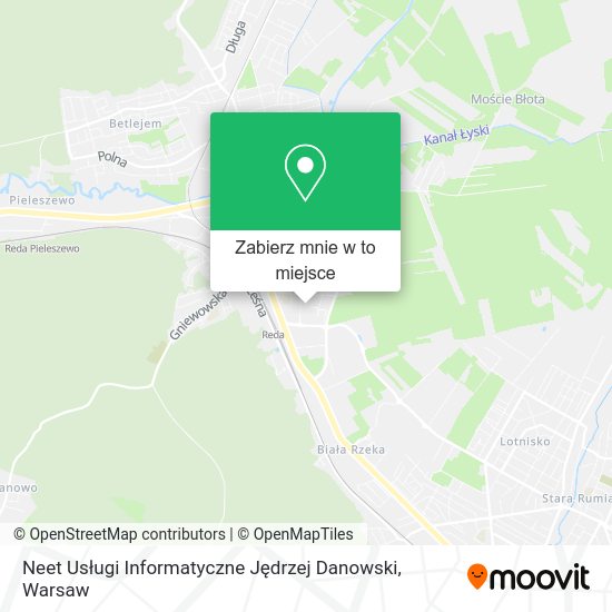 Mapa Neet Usługi Informatyczne Jędrzej Danowski