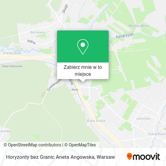 Mapa Horyzonty bez Granic Aneta Angowska