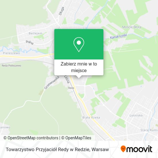 Mapa Towarzystwo Przyjaciół Redy w Redzie