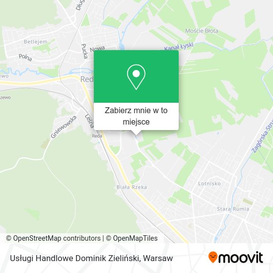 Mapa Usługi Handlowe Dominik Zieliński