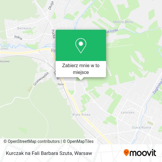 Mapa Kurczak na Fali Barbara Szuta