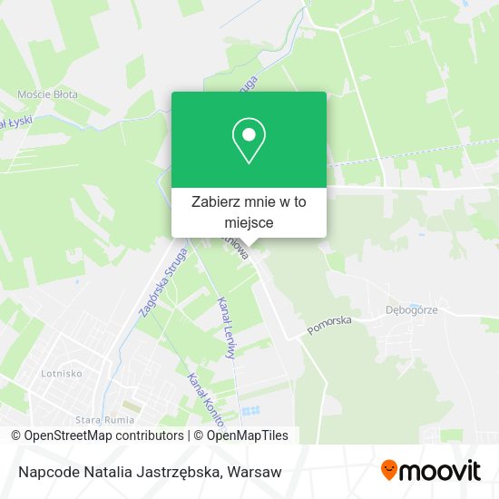 Mapa Napcode Natalia Jastrzębska