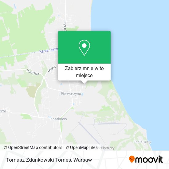 Mapa Tomasz Zdunkowski Tomes