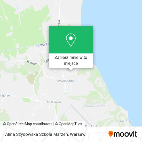 Mapa Alina Szydowska Szkoła Marzeń