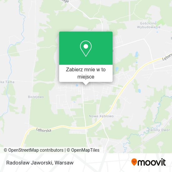 Mapa Radosław Jaworski