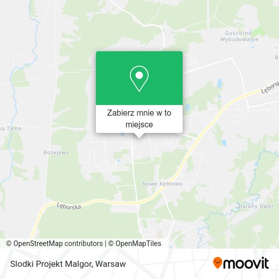 Mapa Slodki Projekt Malgor