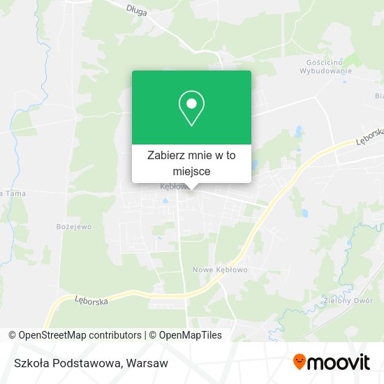 Mapa Szkoła Podstawowa