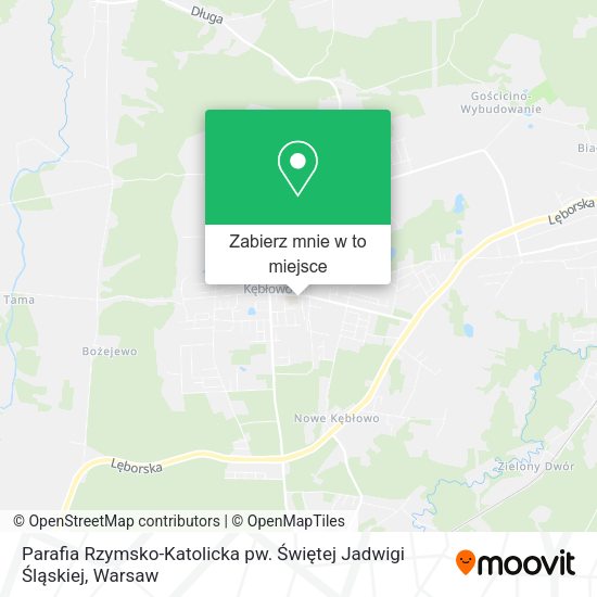 Mapa Parafia Rzymsko-Katolicka pw. Świętej Jadwigi Śląskiej