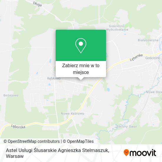 Mapa Astel Usługi Ślusarskie Agnieszka Stelmaszuk