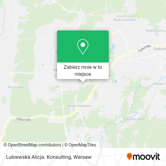 Mapa Lubiewska Alicja. Konsulting