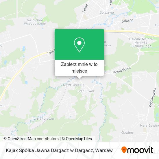 Mapa Kajax Spółka Jawna Dargacz w Dargacz