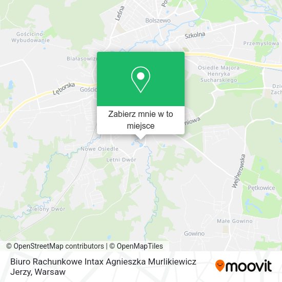 Mapa Biuro Rachunkowe Intax Agnieszka Murlikiewicz Jerzy