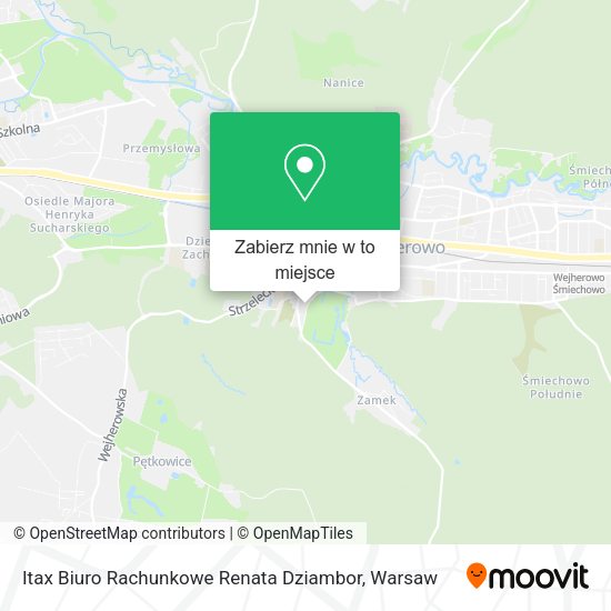 Mapa Itax Biuro Rachunkowe Renata Dziambor