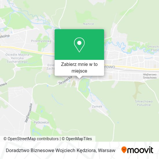 Mapa Doradztwo Biznesowe Wojciech Kędziora