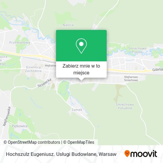 Mapa Hochszulz Eugeniusz. Usługi Budowlane