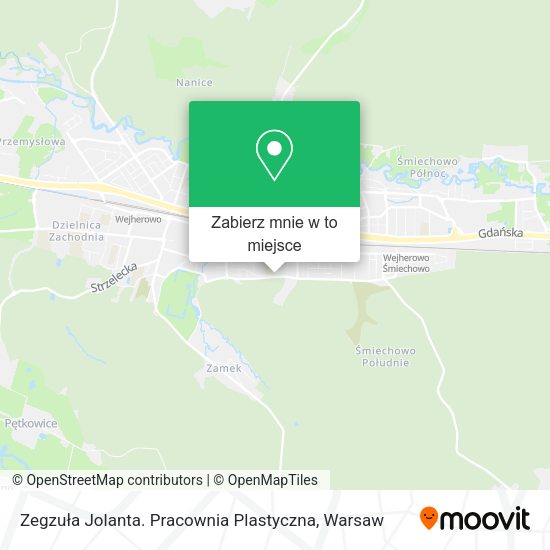 Mapa Zegzuła Jolanta. Pracownia Plastyczna