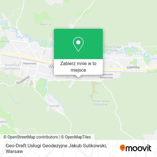 Mapa Geo-Draft Usługi Geodezyjne Jakub Sulikowski