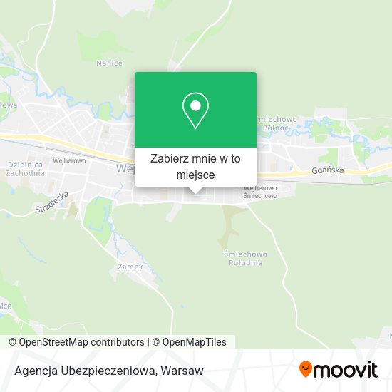 Mapa Agencja Ubezpieczeniowa