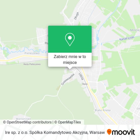 Mapa Ire sp. z o.o. Spółka Komandytowo Akcyjna