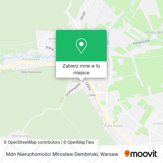 Mapa Mdn Nieruchomości Mirosław Dembiński